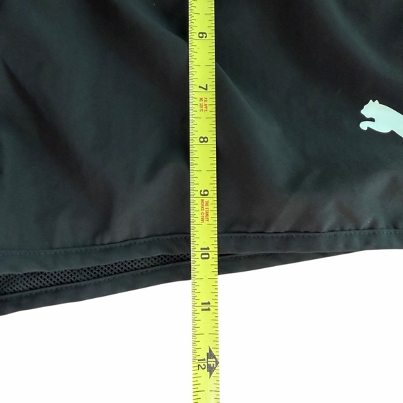 PUMA Women’s Running Shorts Black Mesh Liner Athletic Gym Shorts Size M - Picture 6 of 7